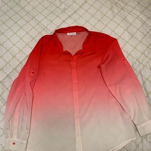 Calvin Klein button down shirt (L)